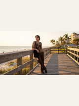Vest — Tan Brown Floral, campaign
