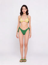 Tığ İşi Bikini — Limon Desenli | ana görsel